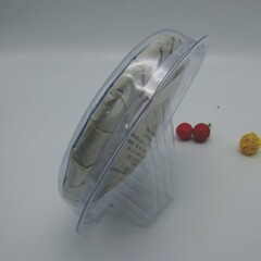 357g Tea Cake Special Transparent Dustproof Box Plastic Soft Box Transparent Display Box Support Box Integrated