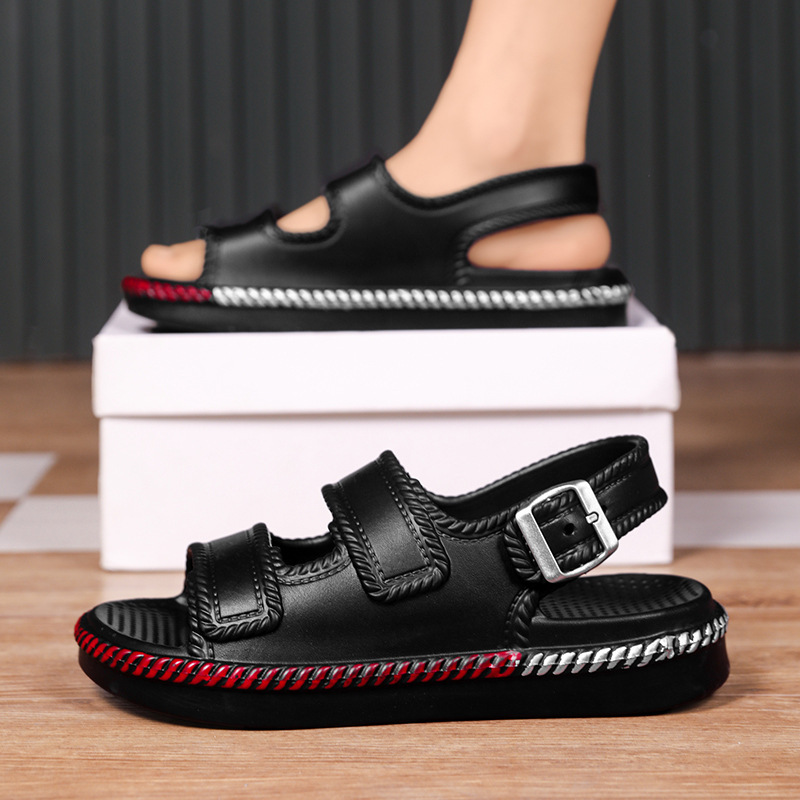 Designer 2025 Summer Fashion Show Trendy Sandals Ins European and American Style Outdoor Beach Sports Men's Sandals