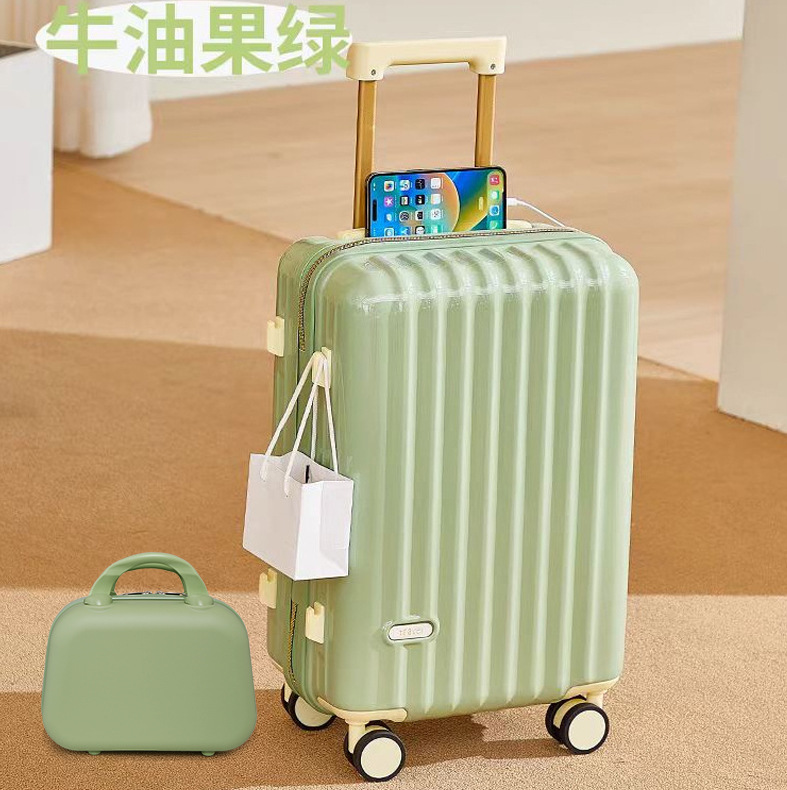 [Fábrica de selección estricta] maleta para mujeres ins estudiantes de alto valor de cara pequeña caja de viaje fresca y duradera