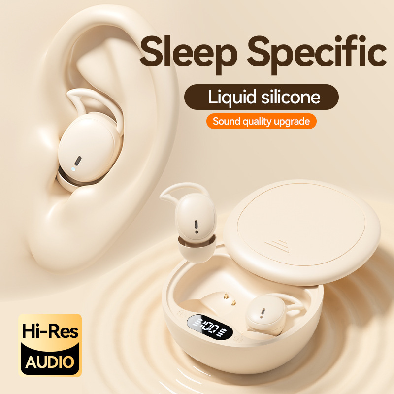 TWS睡眠用イヤホン ノイズキャンセリング Bluetooth ワイヤレス5.4 プライベートモデル ミニ インイヤー型 長時間バッテリー Bluetooth ワイヤレスイヤホン|undefined
