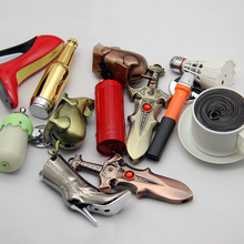 创意新奇趣味豹子.细烟.摩托车.金龟.螺丝刀充气打火机厂家批发