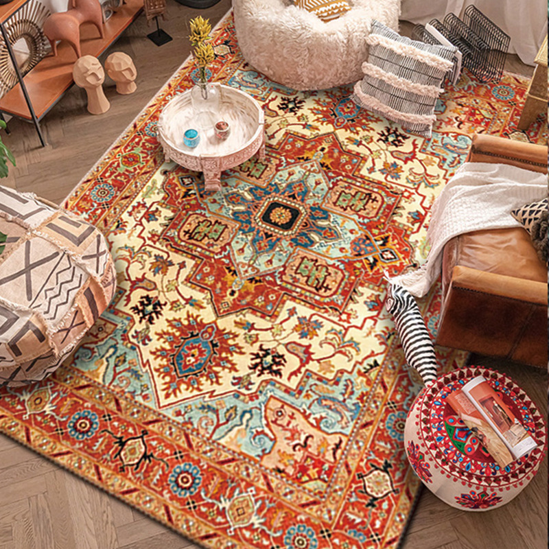 Spot Persian Pattern Living Room Carpet Floor Mat Cross-border Full Shop Hotel Homestay Carpet Dunhuang Sofa Coffee Table Carpet Spot Persian Pattern Living Room Carpet Floor Mat Cross-border Full Shop Hotel Homestay Carpet Dunhuang Sofa Coffee Table Carpet