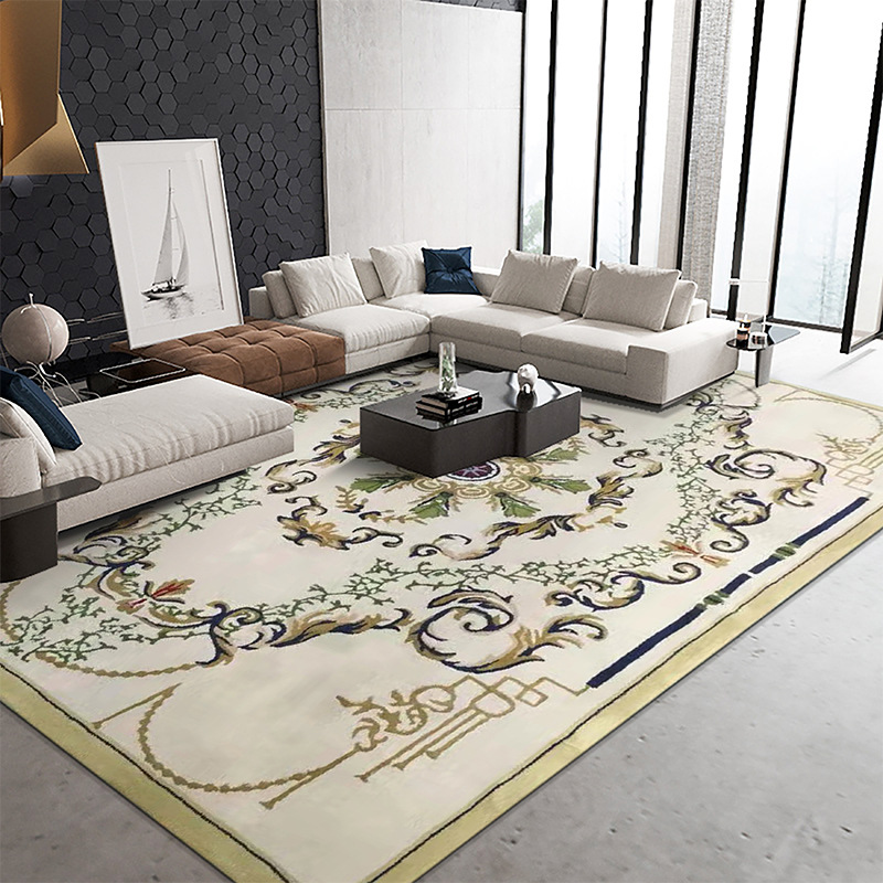 Fábrica de alfombra de sala de estar, alfombra de sofá, alfombra de té, alfombra de dormitorio, alfombra de espesor, alfombra resistente a la suciedad, fácil de cuidar, personalizada
