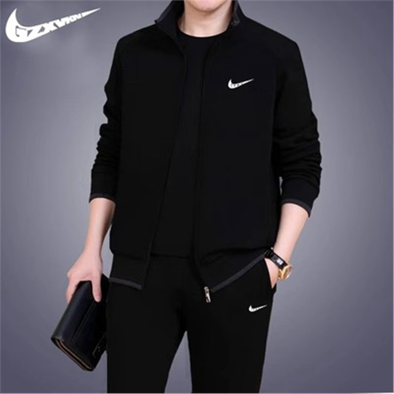 Nkd---608 black gray edge-long set