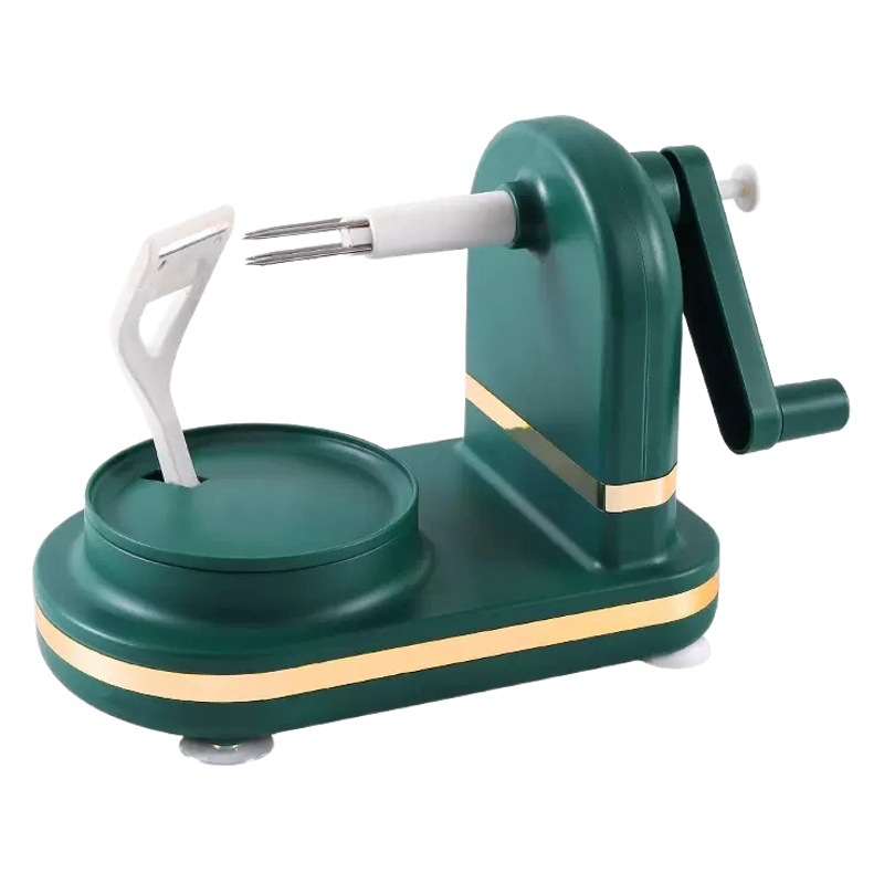 Manivela manzana pelador hogar automático pelador multifuncional cocina fruta pelador