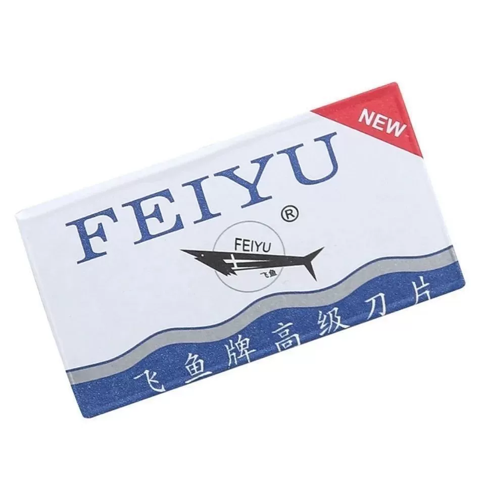 Двусторонний лезвие бритвенный нож старомодный бритвенный лист ручное бритье лезвие мужское бритье лезвие оптовая продажа