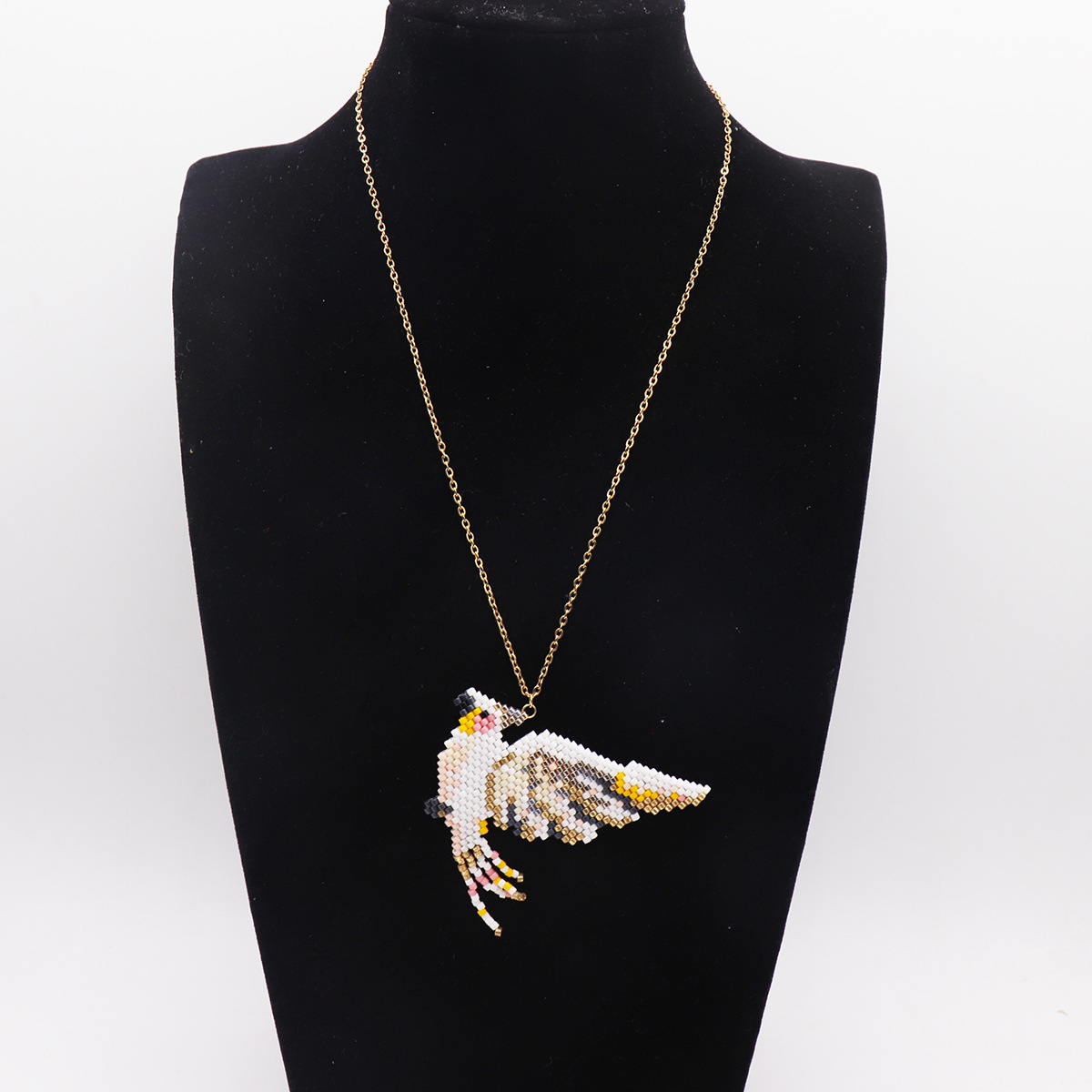 Artistic Animal Bird Alloy Plating Women's Pendant Necklace display picture 3