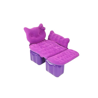Vehicle-mounted inflatable bed: Car inflatable bed for children, car