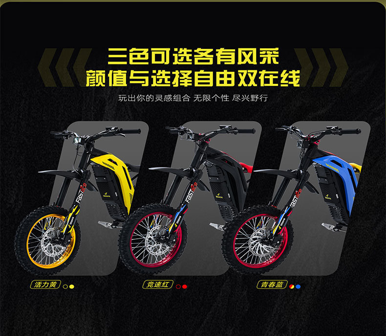 79Bike Titaone-S Electric Off-Road Motorcycle 48V25Ah Venue Electric Motorcycle