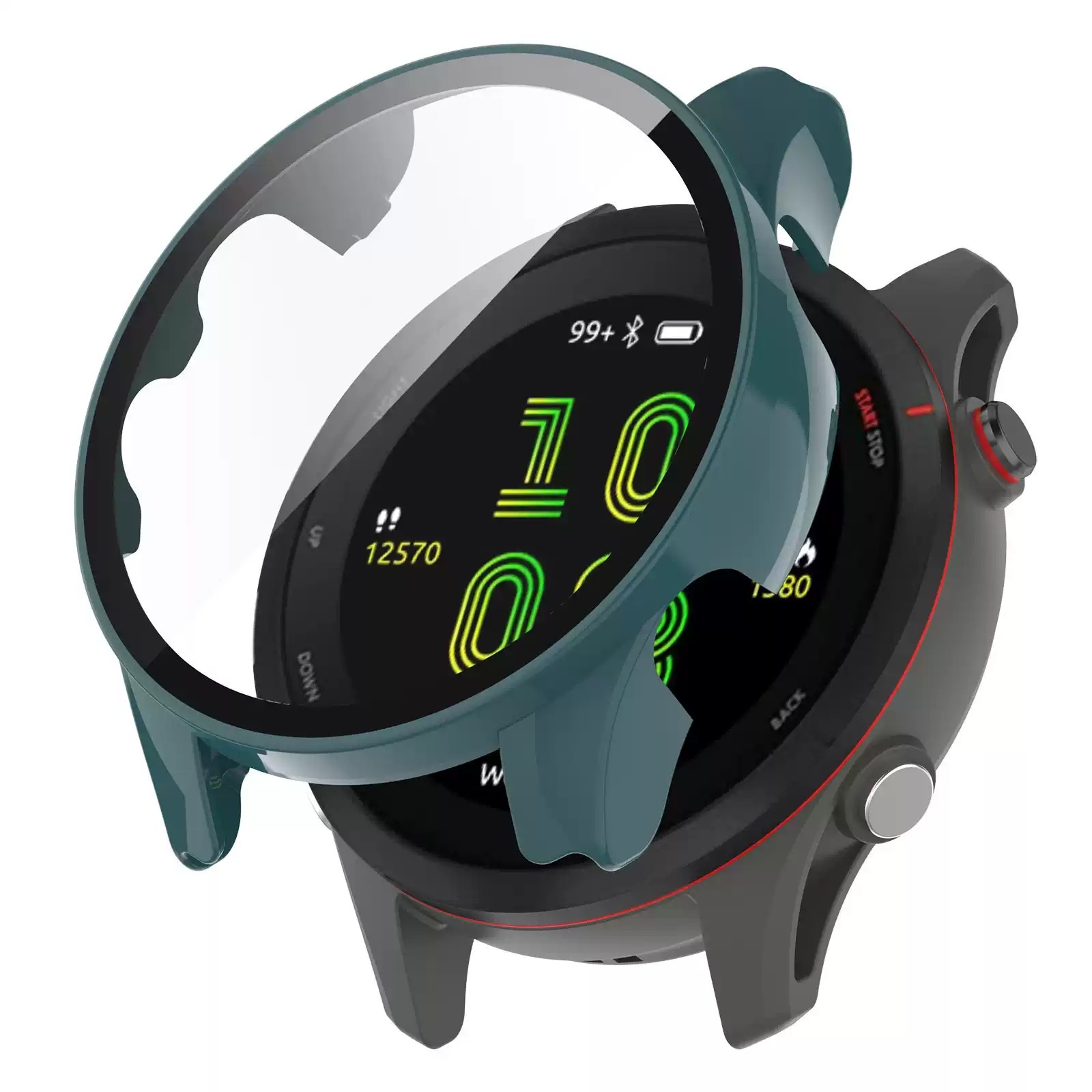 Suitable for Garmin Forerunner265 watch case, 965 wristwatch case, F970 integrated case and film undefined