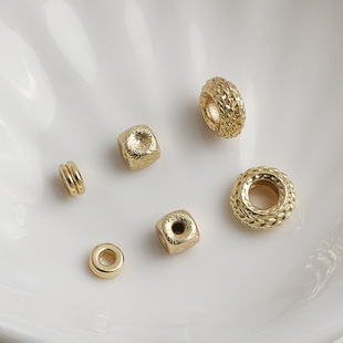 14K����ɫ�p��ƽƬ ���[�y܇݆��ˮ����朷��δ��� diy�Ʒ���