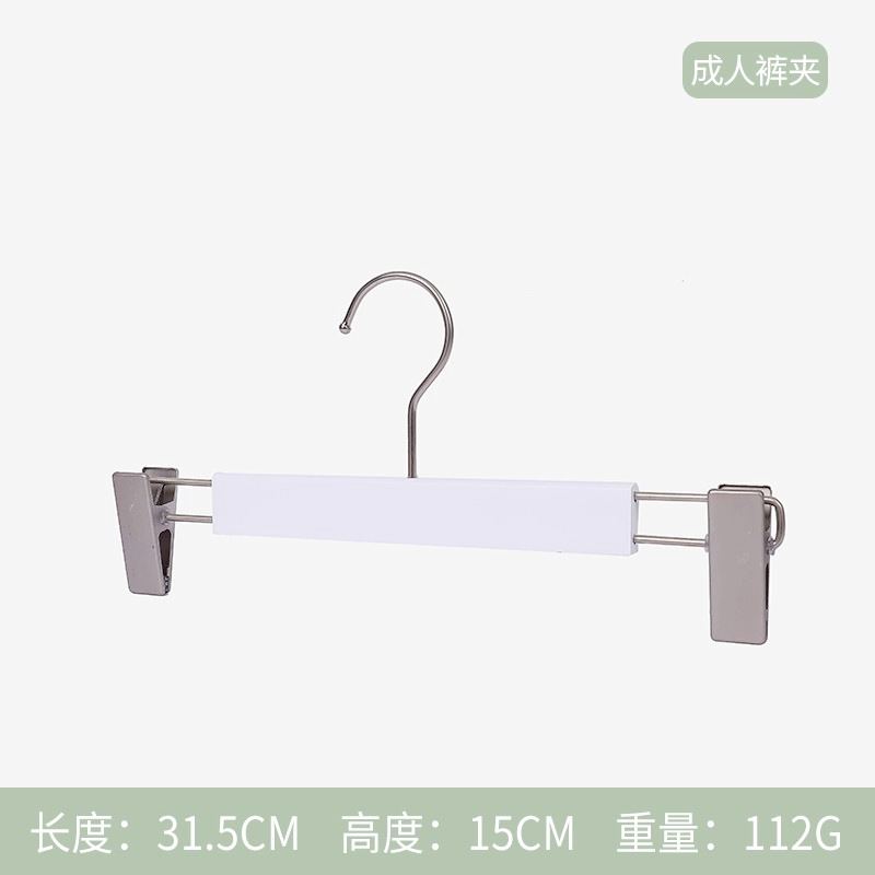 Percha de madera blanca, percha de ropa, armario de ropa, percha de ropa de madera, percha de ropa de hotel, percha de ropa doméstica