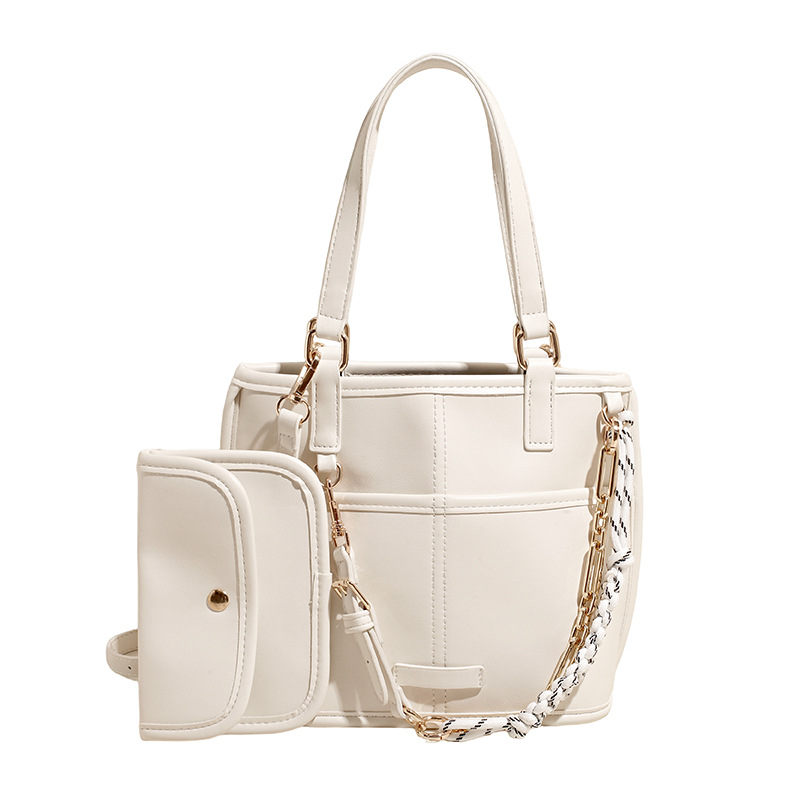 Versión coreana de la bolsa de nicho 2025 verano nuevo bolso retro contraste color bandolera moda señoras bandolera