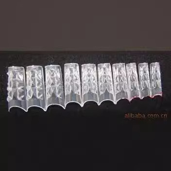 Manufacturers selling fake nails nail nail pieces glazed armor crystal nail pieces