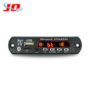 Amplifier 2*3W Bluetooth MP3 decoder board 5V power supply color screen display with call and recording function audio accessories