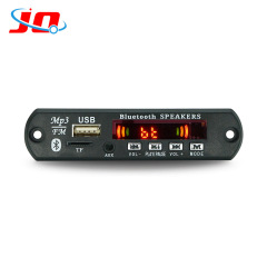 JQ Bestselling Color Screen Bluetooth MP3 Decoder Board Audio MP3 Decoder Car Audio Amplifier Module With Recording Function
