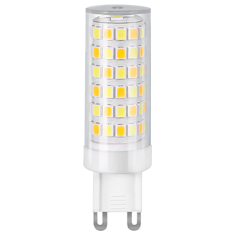 G9 lámpara led pin pequeña lámpara 220V alta pantalla lámpara de ahorro de energía cerámica doméstica G4 lámpara de maíz lámpara de halógeno de pies planos