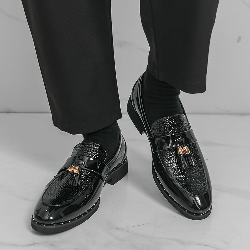 autumn shoes pointed-toe English style