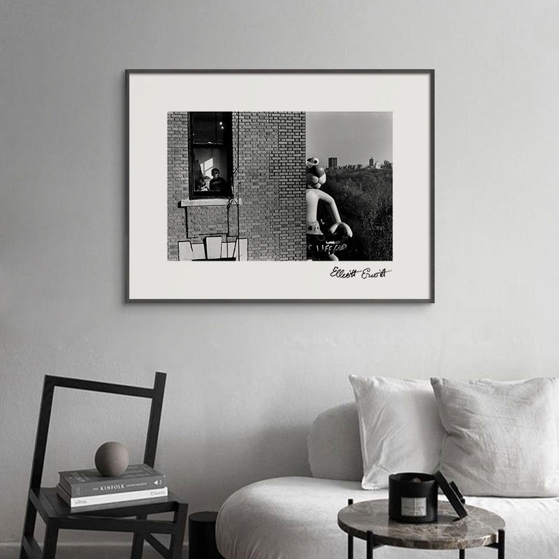 "Thanks Giving Day" Black and White Photography Modern Simple Decorative Painting Retro American Hanging Painting