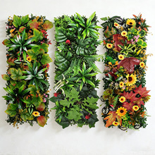 仿真植物墙面装饰仿真草坪人造绿植墙假草坪 背景墙 形象墙花墙