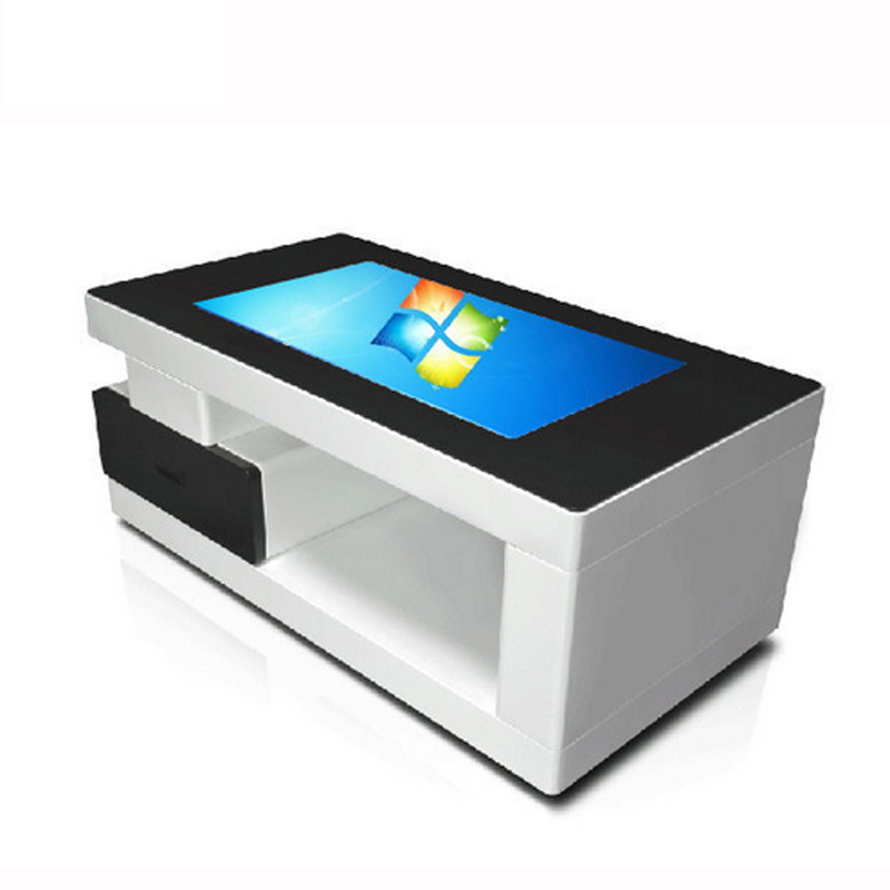 Customized 43inch 32inch Vertical Coffee Table Desktop Touch Kiosk All in One Pc Lcd Network Advertising Player Display