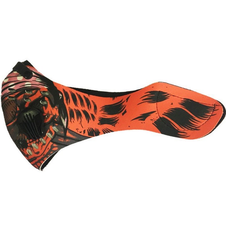 Máscara de ciclismo hombres y mujeres a prueba de viento a prueba de polvo equipo de bicicleta a prueba de frío máscara caliente media cara corriendo transpirable carbón activado