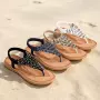 夹趾耐磨夏季新款女凉鞋