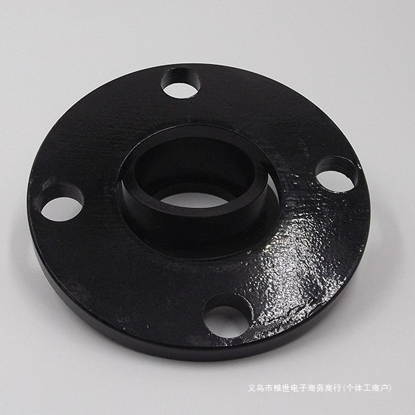 承接式法兰热熔法兰片铁法兰盘对接承插喷塑法兰制作法兰头杂色