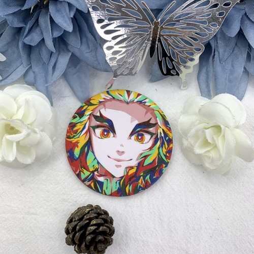 Demon Slayer: Kimetsu no Yaiba anime badge badge two-dimensional peripheral bar pendant Purgatory Muichiro Butterfly Ninja Yoshiyong