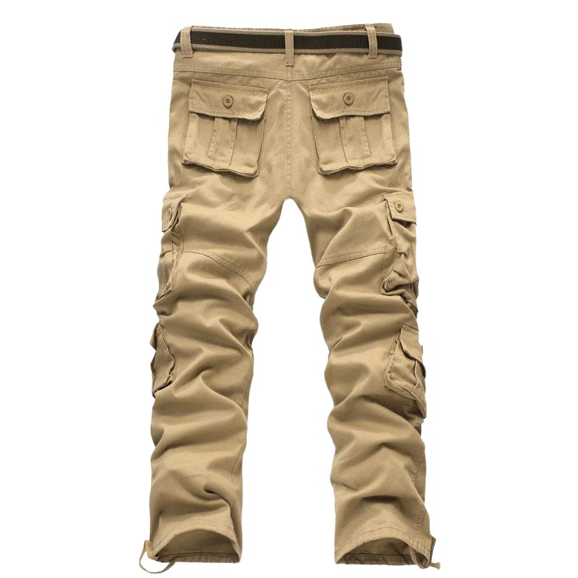 Monos multibolsillos Pantalones deportivos sueltos rectos para hombres más tamaño resistentes al desgaste más tamaño Skateboard pantalones casuales Pantalones