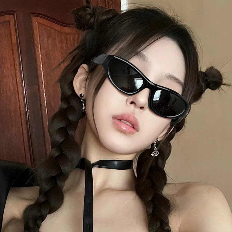 Солнцезащитные очки ретро-фуксия, стиль европейский Cat-Eye, легкие 15×5×2 см, UV линзы