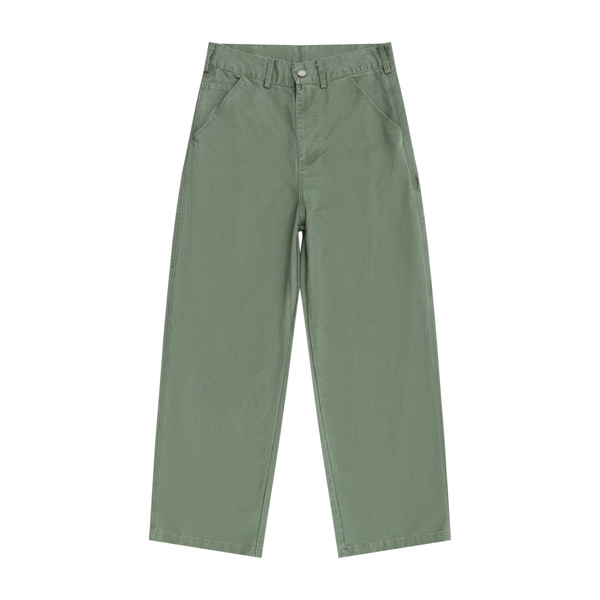 Men's Jeans Military Green Cargo Loose Simple Niche Draped Casual Pants Trendy Versatile_voghion.com