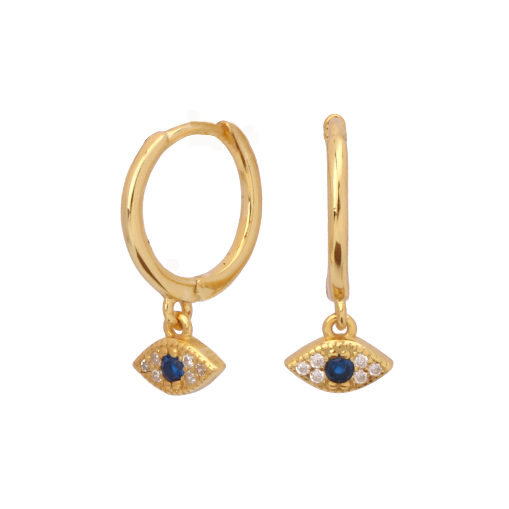 欧美性冷淡风小众简约猪鼻子925纯银耳钉女镂空日字ins风耳环网红详情2