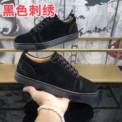 欧米刺繍ACL赤底靴リベット男性靴頭釘clカップル靴刺繍カジュアル靴