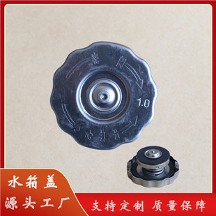 Cross-Border Supply Car Water Bottle Cover Car Water Tank Cover Stainless Steel Stainless Iron Radiator Water Tank Cover