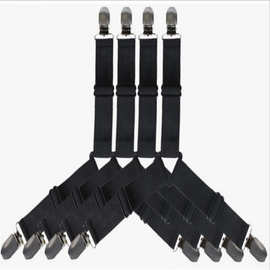 厂家直销可调节床单夹子被子桌布沙发套床单防滑跑帐篷固定器