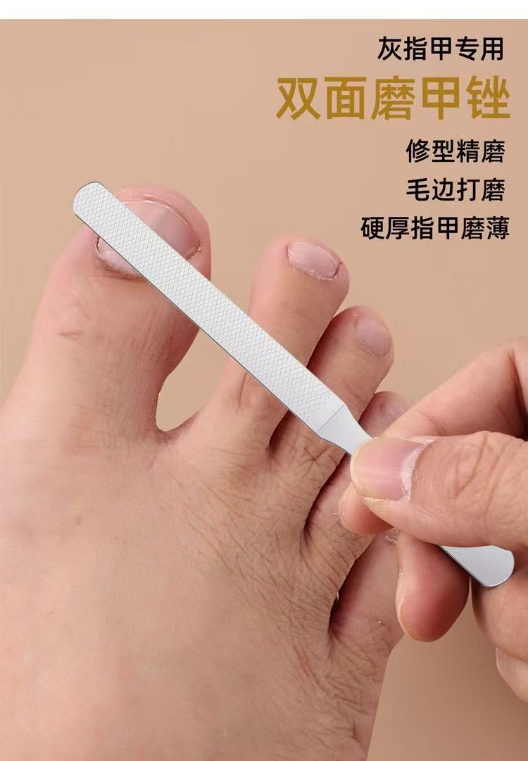 Direkt vom Hersteller professionelles Pedikürmesser Fuß-Schleifgerät zum Entfernen abgestorbener Haut Gabel Hornhaut Pediküre Heimgebrauch Nagelnut-Kratzer Set