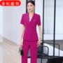 职业夏季短袖通勤女裤子