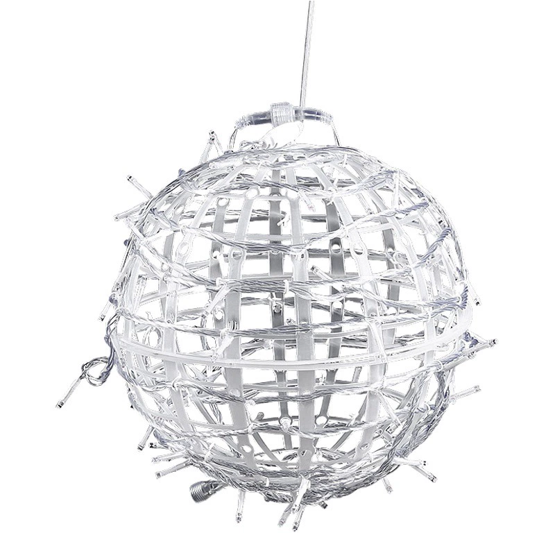 Светодиодный шариковый светильник Takraw, уличный водонепроницаемый шариковый светильник, уличный двор, пейзаж, подвесной фонарь для дерева, праздничная атмосфера, декоративный свет