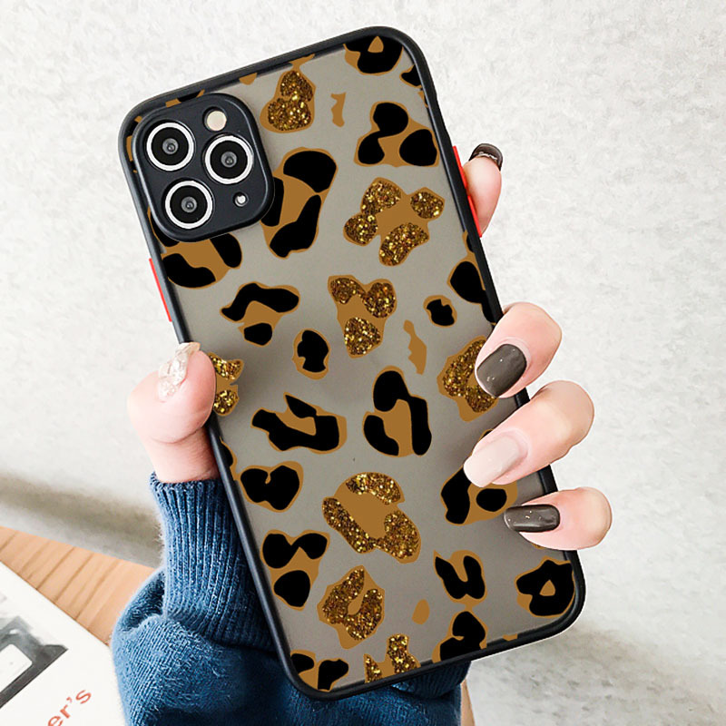 50g Weight iPhone Applicable Brands Phone Cases Classification PC, tpu Material Leopard Pattern Simple Style, Streetwear Style PC Tpu Leopard Simple Style Streetwear Phone Cases Phone Accessories 8