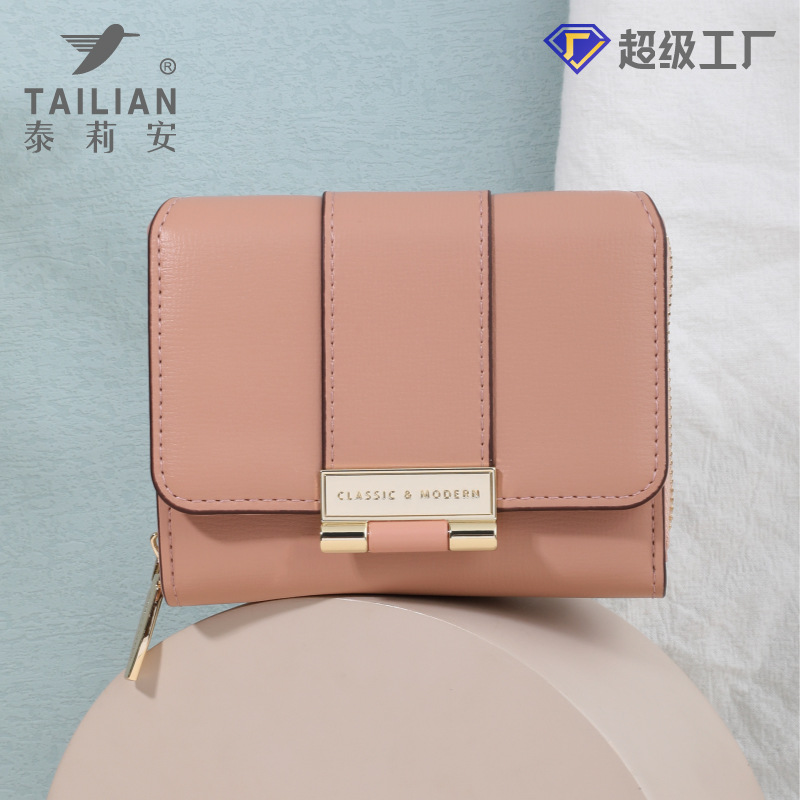 Telian nueva de alta calidad de la moda transfronteriza monedero de La Moneda al por mayor de la moda all-matching ins Girls práctico bolso de la cartera