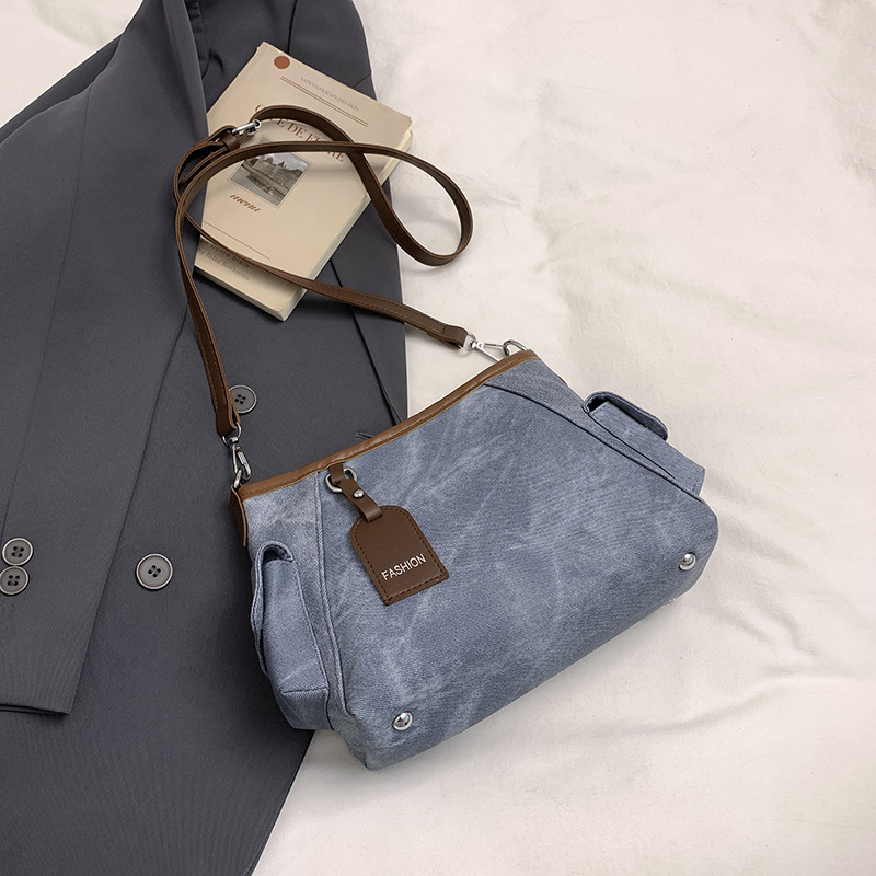 Fashionable Versatile Large-Capacity Commuter Bag for Women 2025 Autumn New Style Underarm Shoulder Simple Casual Crossbody Women's Bag Trendy