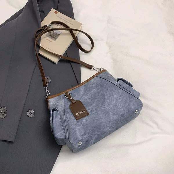 Fashionable Versatile Large-Capacity Commuter Bag for Women 2025 Autumn New Style Underarm Shoulder Simple Casual Crossbody Women's Bag Trendy