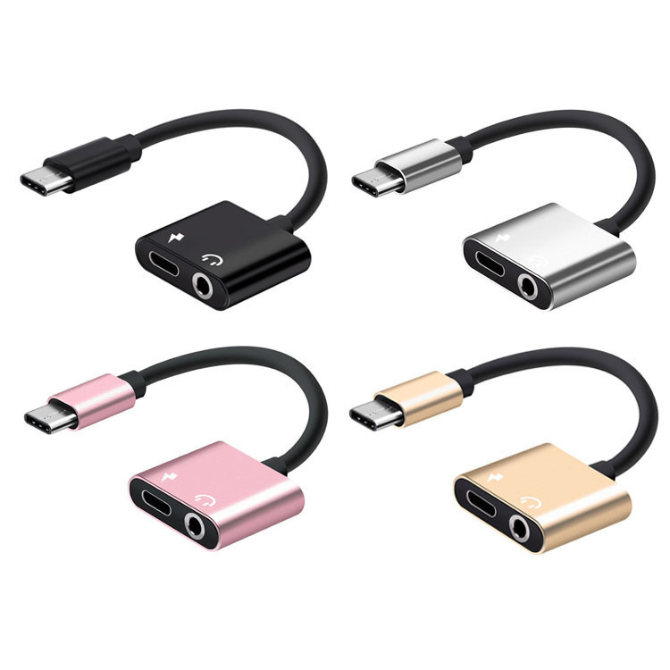 Yushuo type-c Headset Adapter Converter Adapter Adapter Typec to 3.5mm Mobile Phone Audio Round Hole Interface