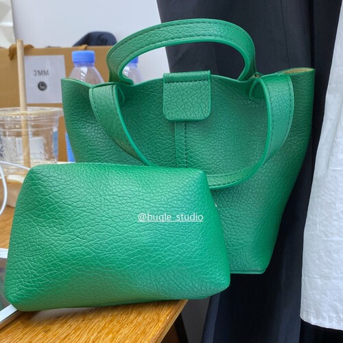 Korean version crossbody diaper bag mini casual versatile handbag 2024 simple top-handle bag shopping basket shoulder bag