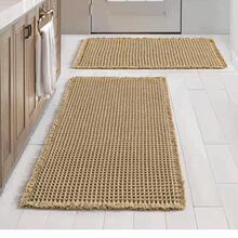 K 32883 Waffle bathroom absorbent non-slip mat �����ԡ����