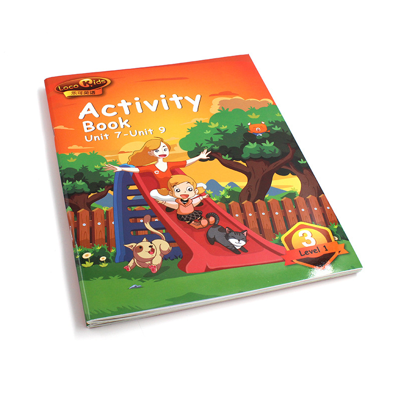 印刷儿童绘本读物画册收纳作品集资料册收藏册图书宣传册创意彩页