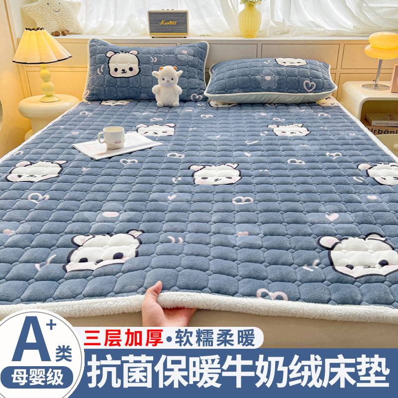 M 3겹 농축 밀크 벨벳-블루 베어 헤드(새 업그레이드 모델)