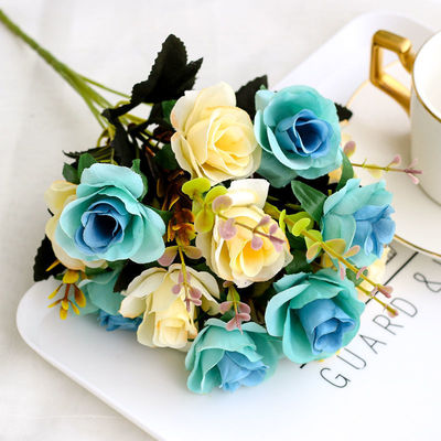 Bouquet of flowers Artificial flower Artificial Flower rose a living room decorate Decoration Dried flowers table Silk flower a decoration