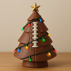 跨境新款Football Christmas Tree Decor足球圣诞树装饰